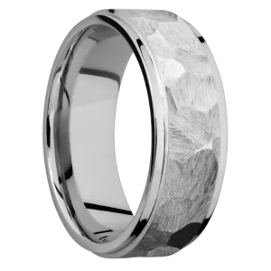14K White Gold with Rock , Polish Finish