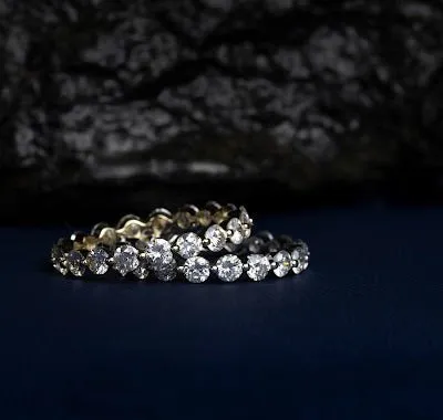 1.50ctw Single Shared Prong Diamond Eternity Band in 14 Karat Gold