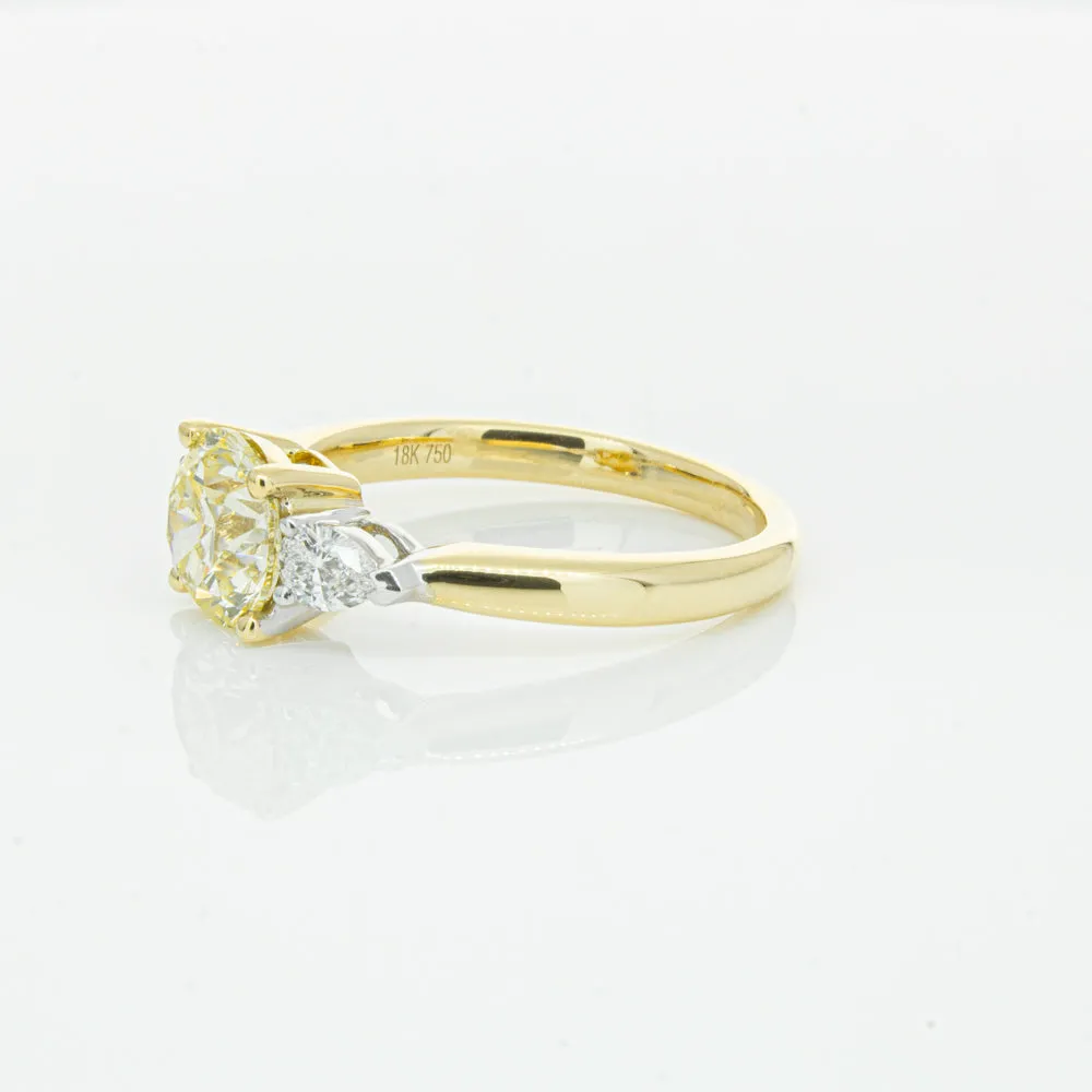 18ct Yellow Gold Yellow Diamond Ayla Ring
