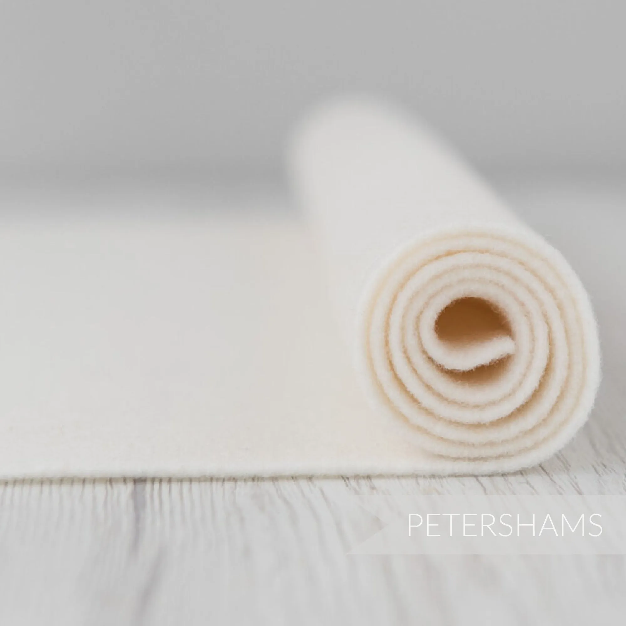 3mm Thermoformable Wool Felt Fabric - 1/2m