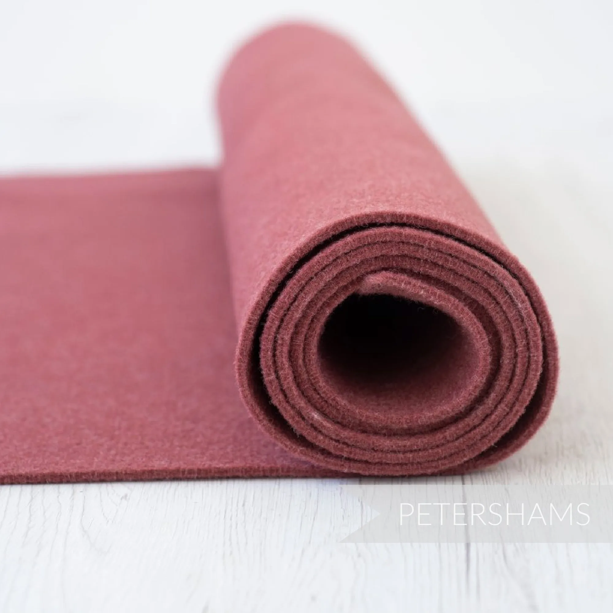 3mm Thermoformable Wool Felt Fabric - 1/2m