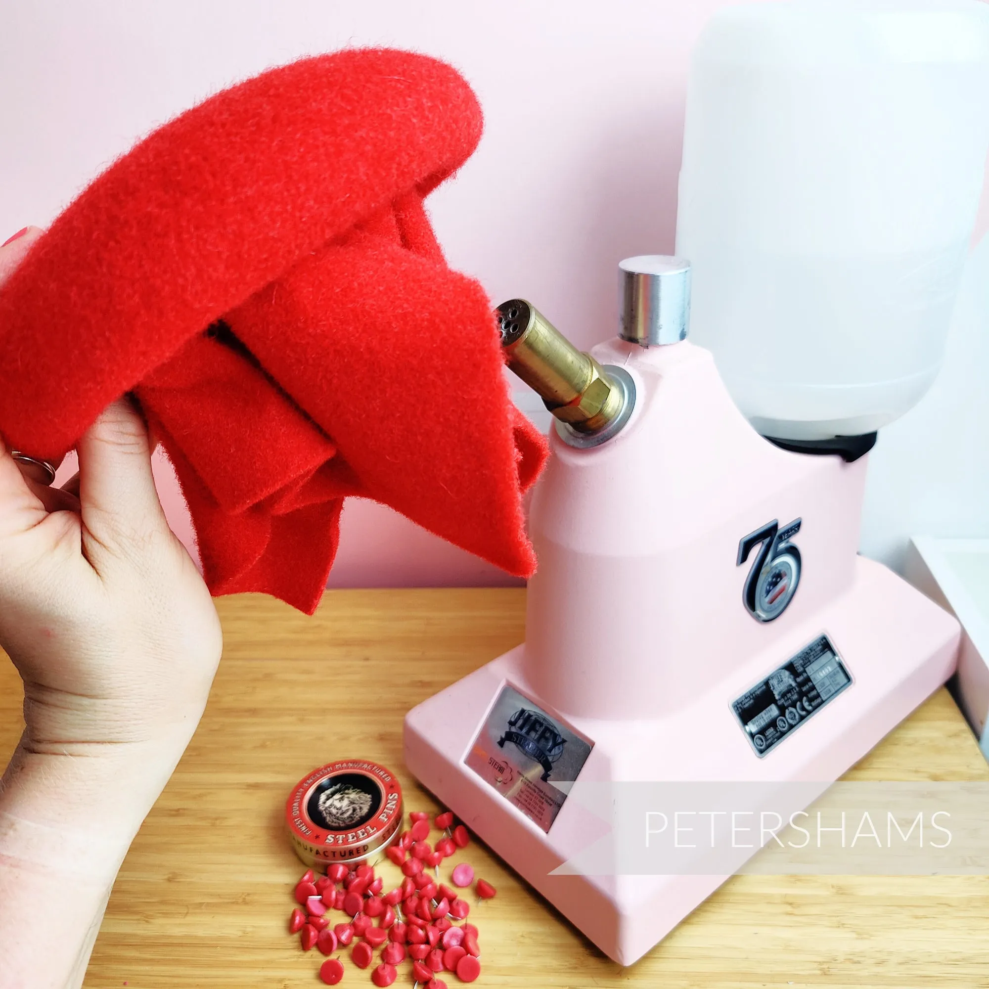 3mm Thermoformable Wool Felt Fabric - 1/2m