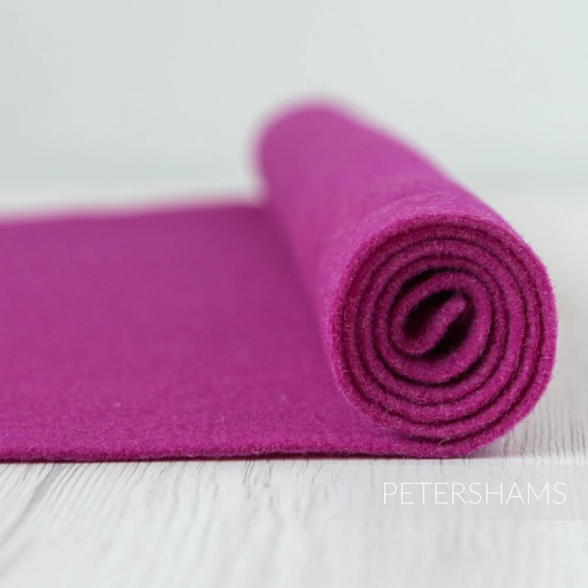3mm Thermoformable Wool Felt Fabric - 1/2m