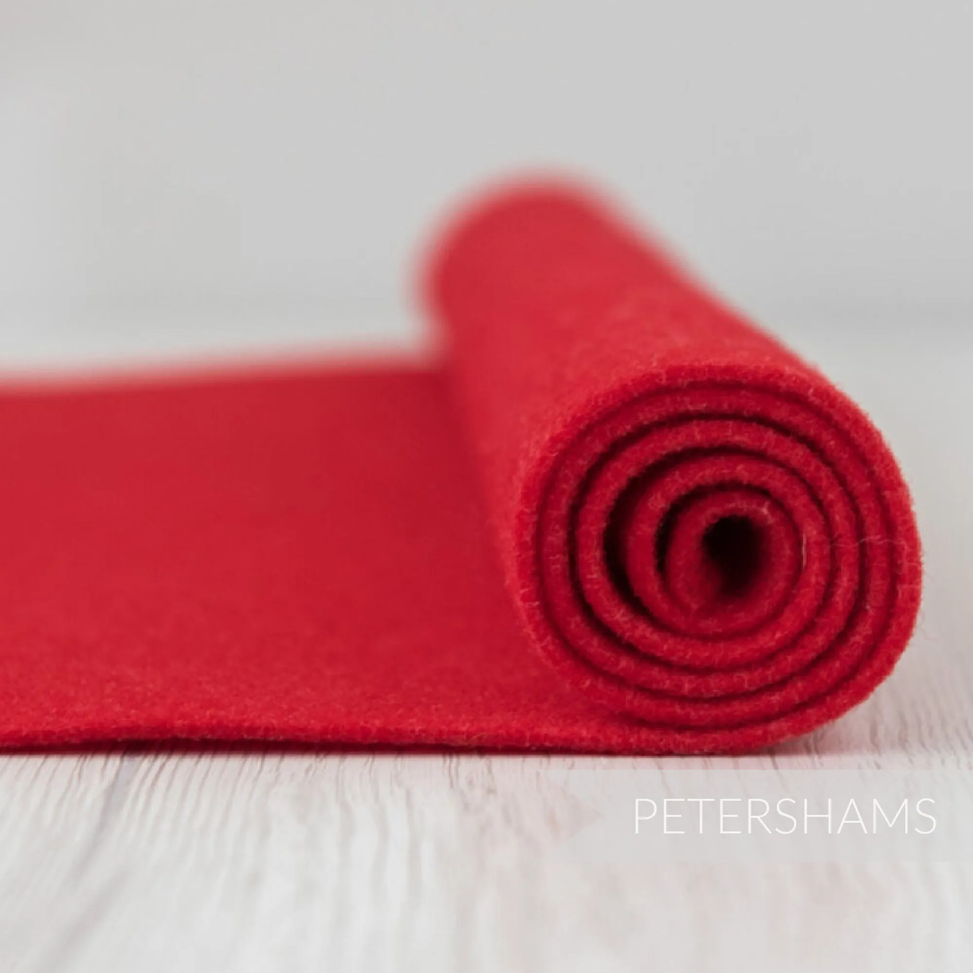 3mm Thermoformable Wool Felt Fabric - 1/2m