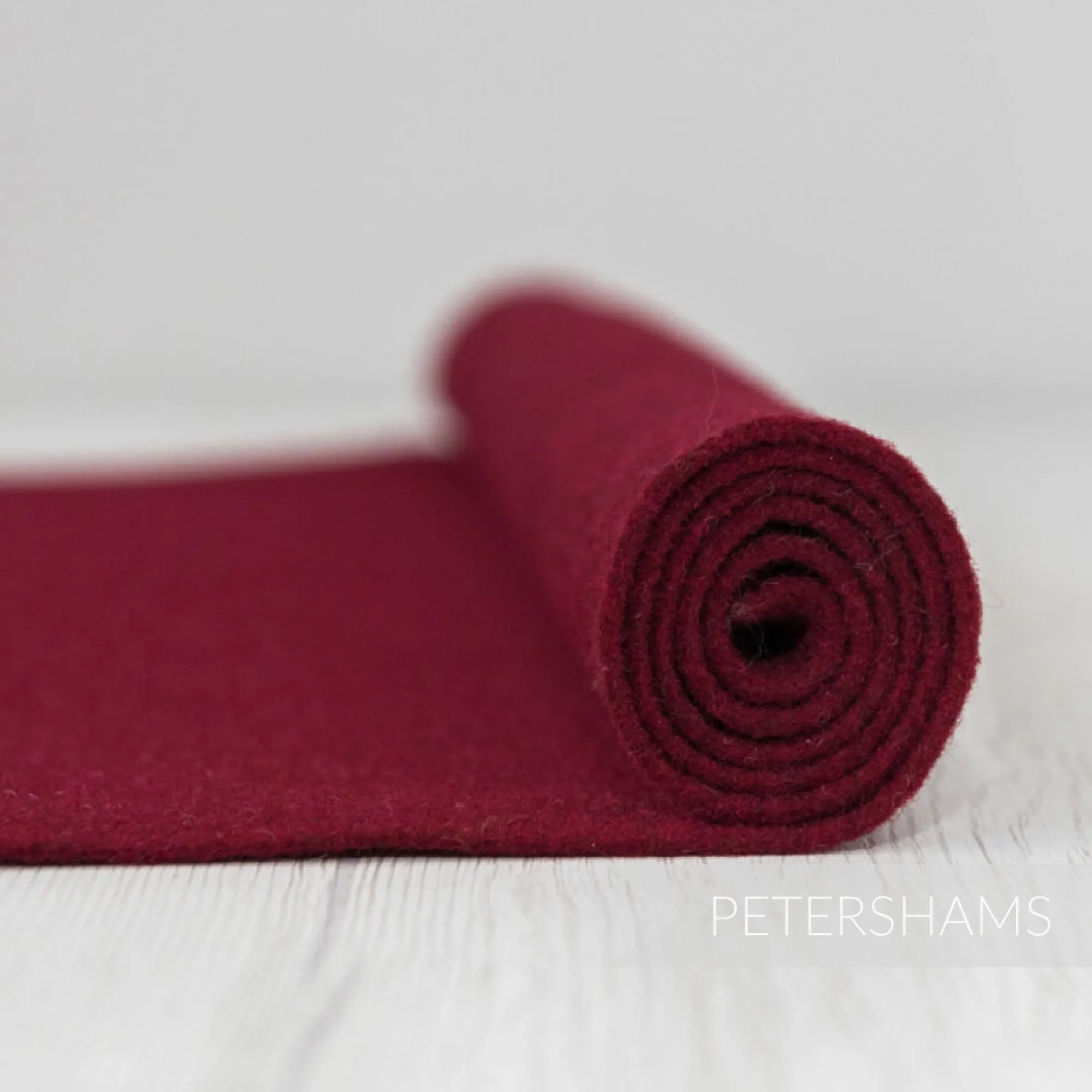 3mm Thermoformable Wool Felt Fabric - 1/2m
