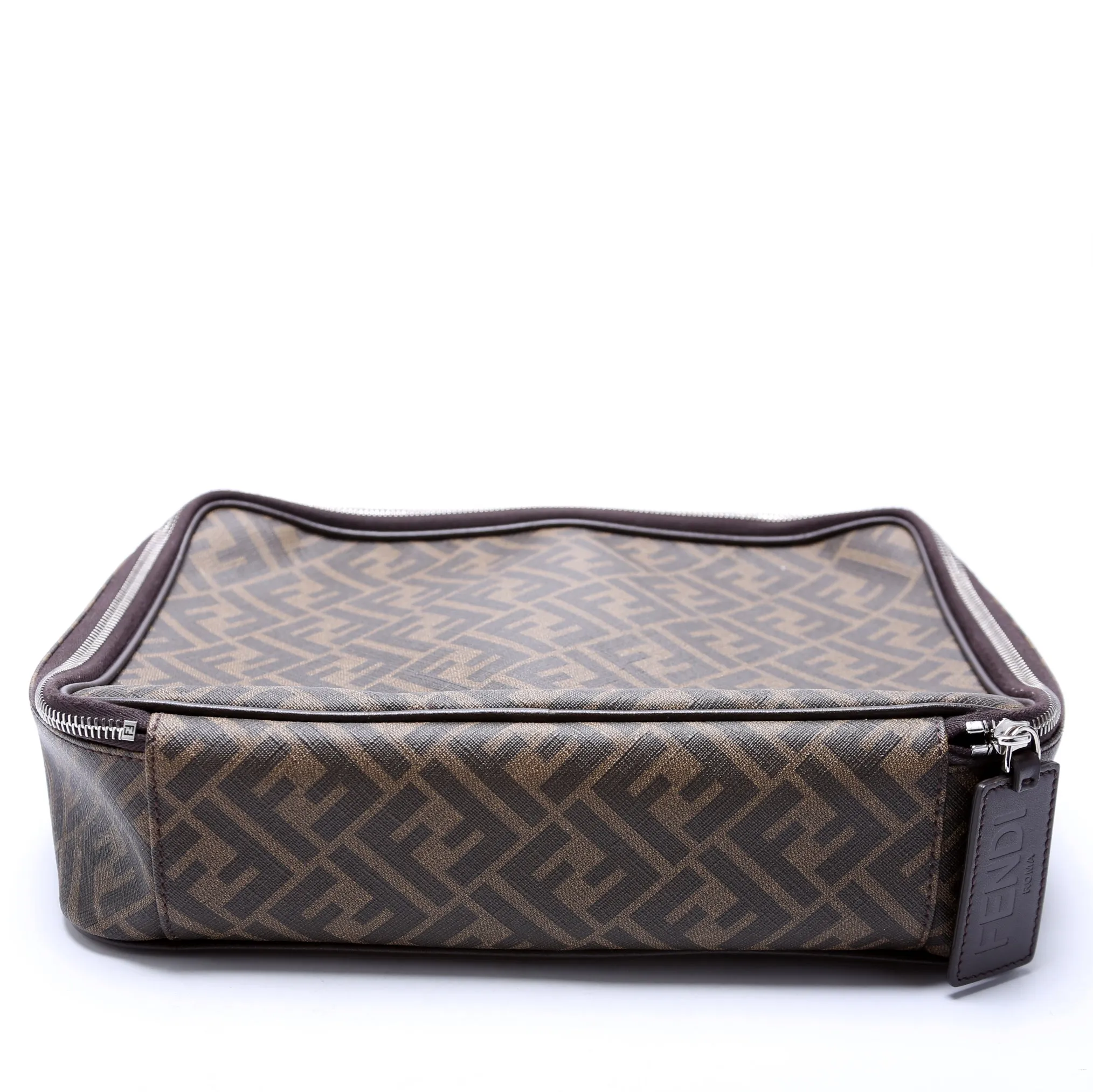 7N0128 FF Coated Canvas Large Travel Organizer Bag
