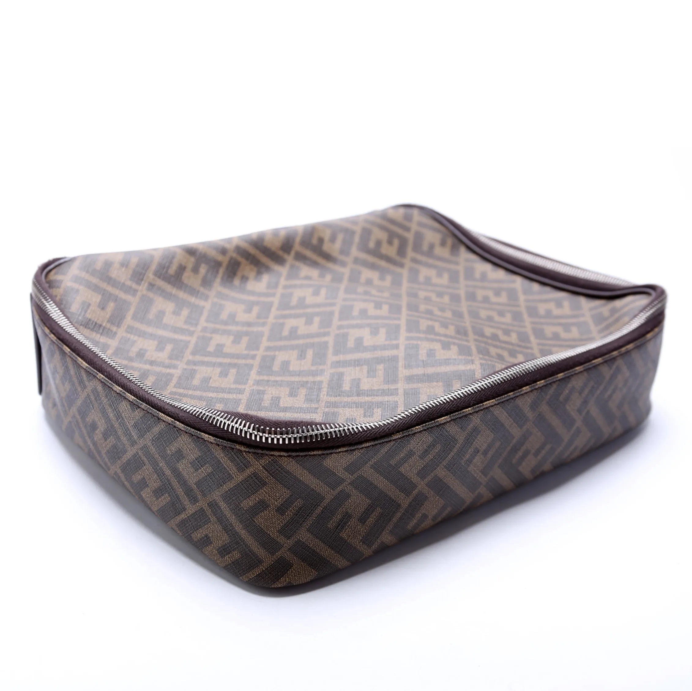 7N0128 FF Coated Canvas Large Travel Organizer Bag