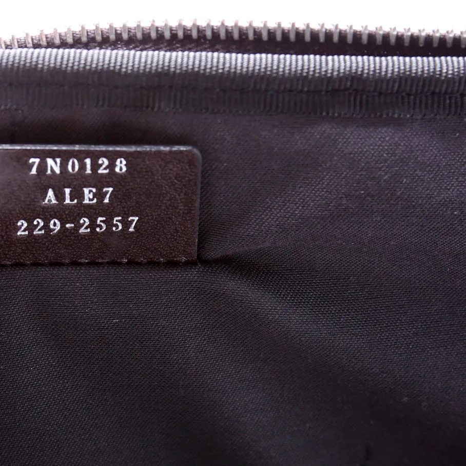 7N0128 FF Coated Canvas Large Travel Organizer Bag