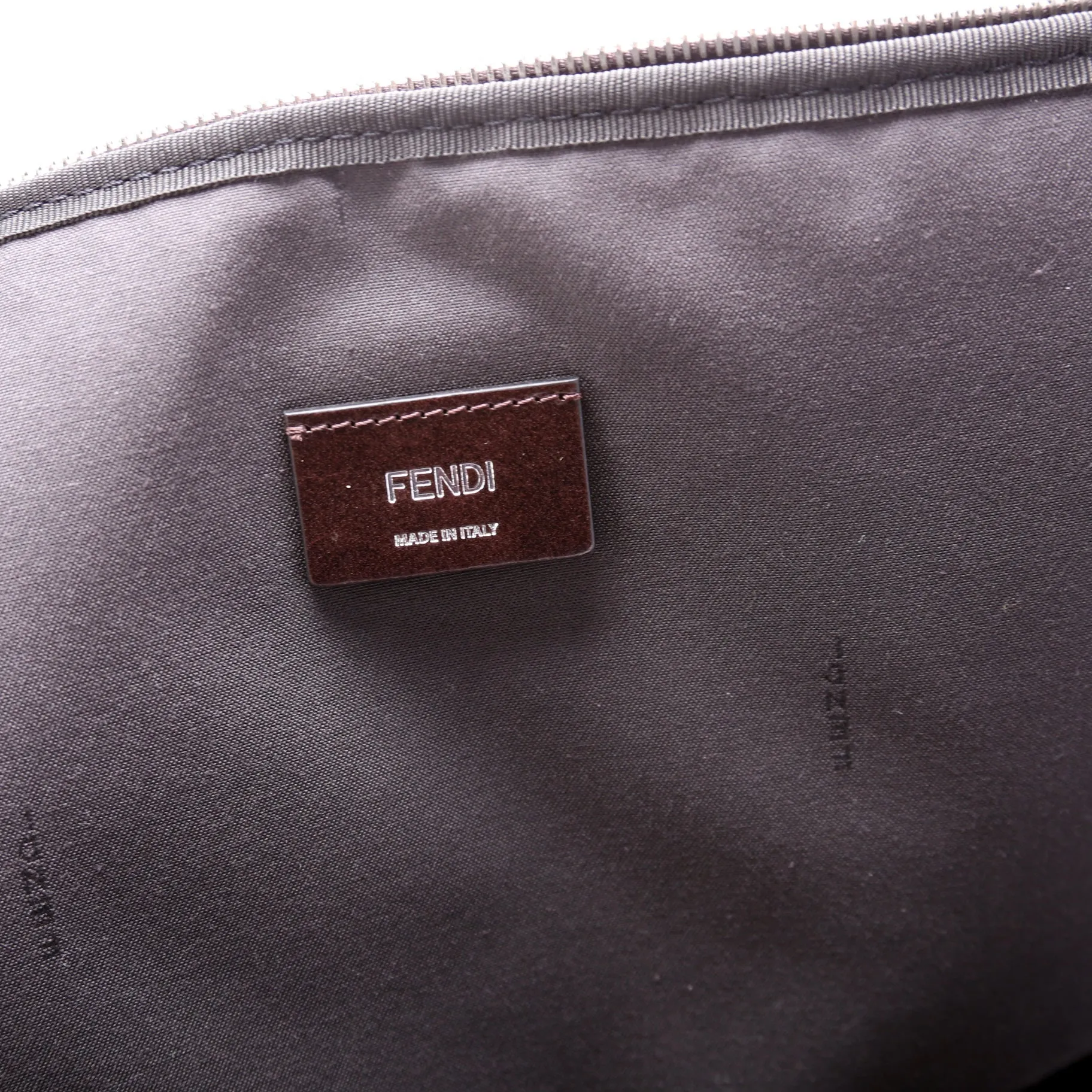 7N0128 FF Coated Canvas Large Travel Organizer Bag