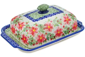 8" Butter Dish - Precious Pentas