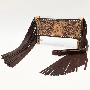 ADBGZ717 American Darling Hand Tooled Genuine Leather Women Bag Western Handbag Purse