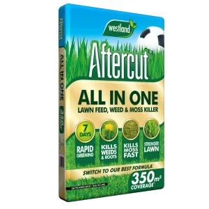 Add-on Aftercut All In One Lawn Feed, Weed and Moss Killer 350m2