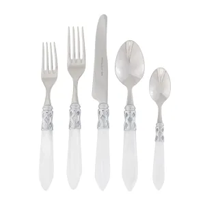 Aladdin Brilliant White Five-Piece Place Setting