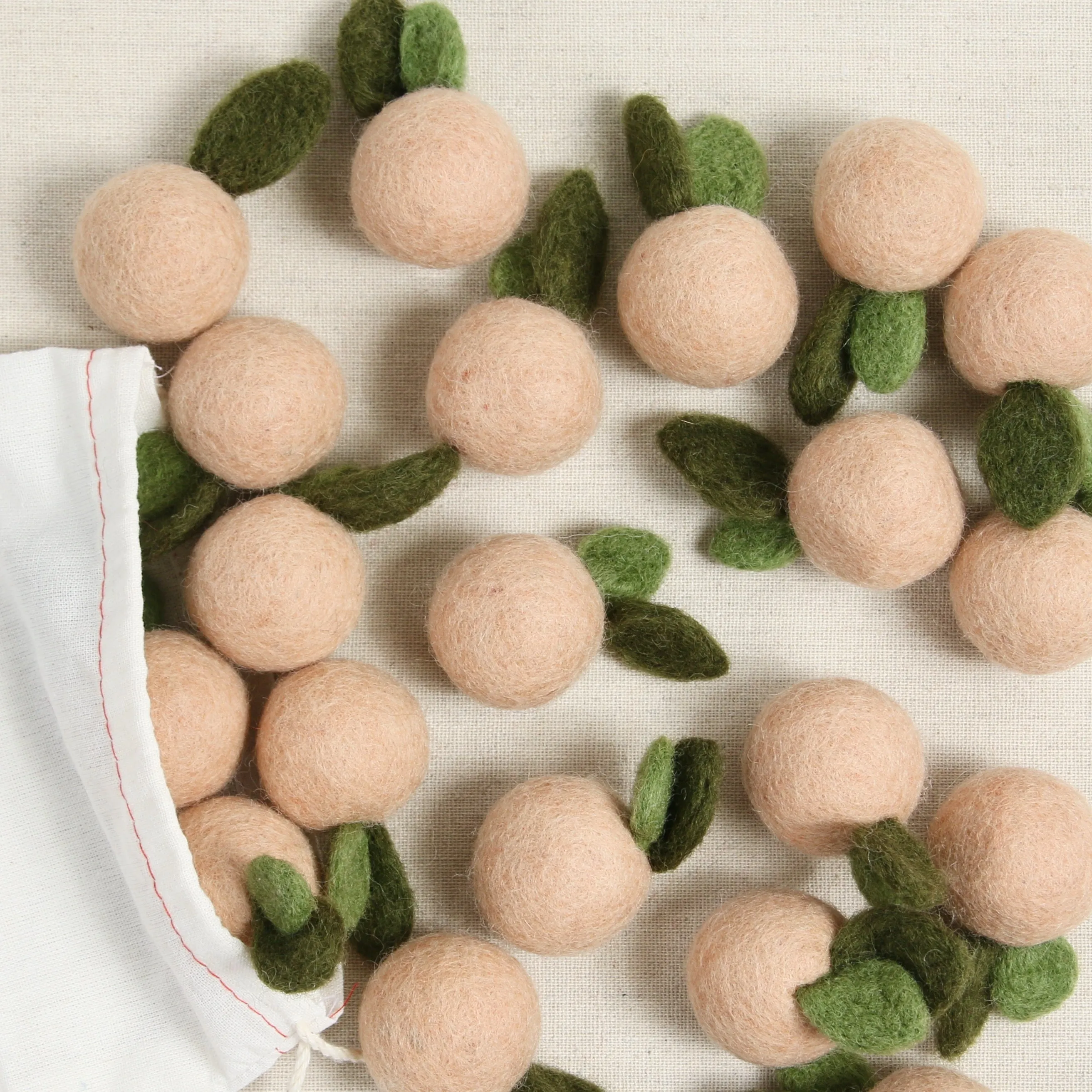 Apricot, Felted Fruit