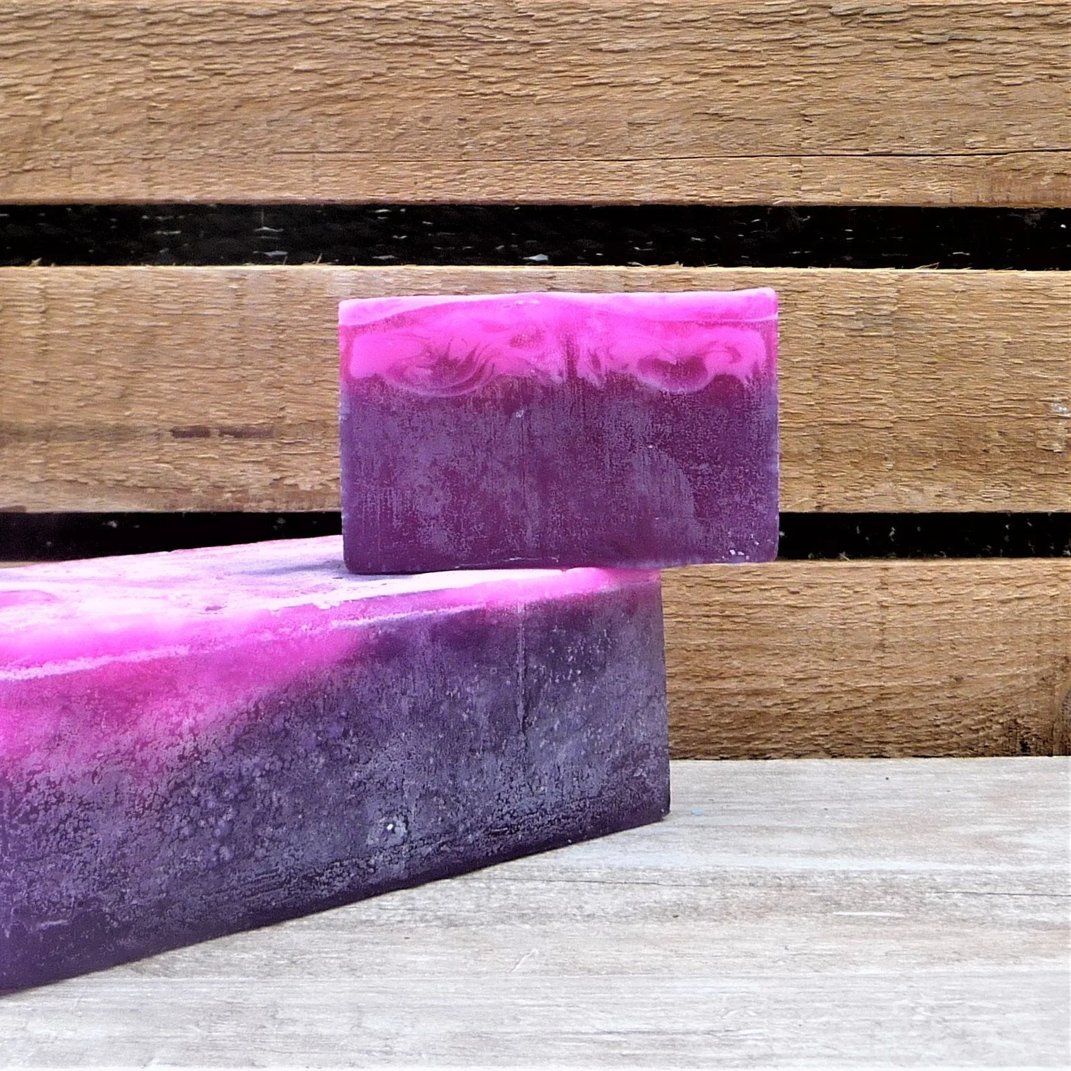 Berry Smoothie Soap Slice
