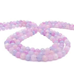 Beryl Mix 6mm Faceted Rounds Bead Strand