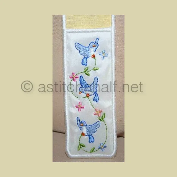 Birdie Pen and Pencil Sleeve