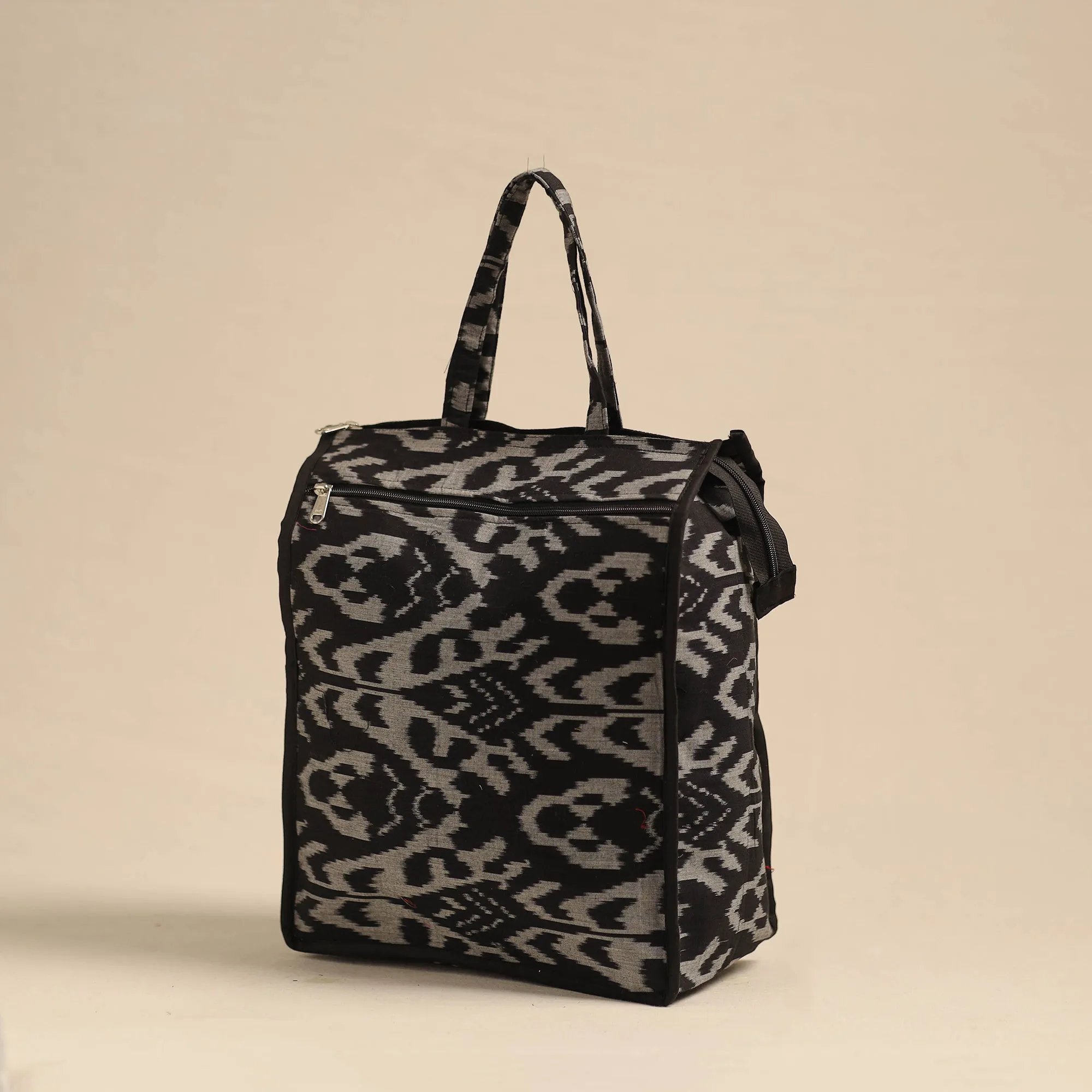 Black - Eco-Friendly Handmade Cotton Handbag for Women 23