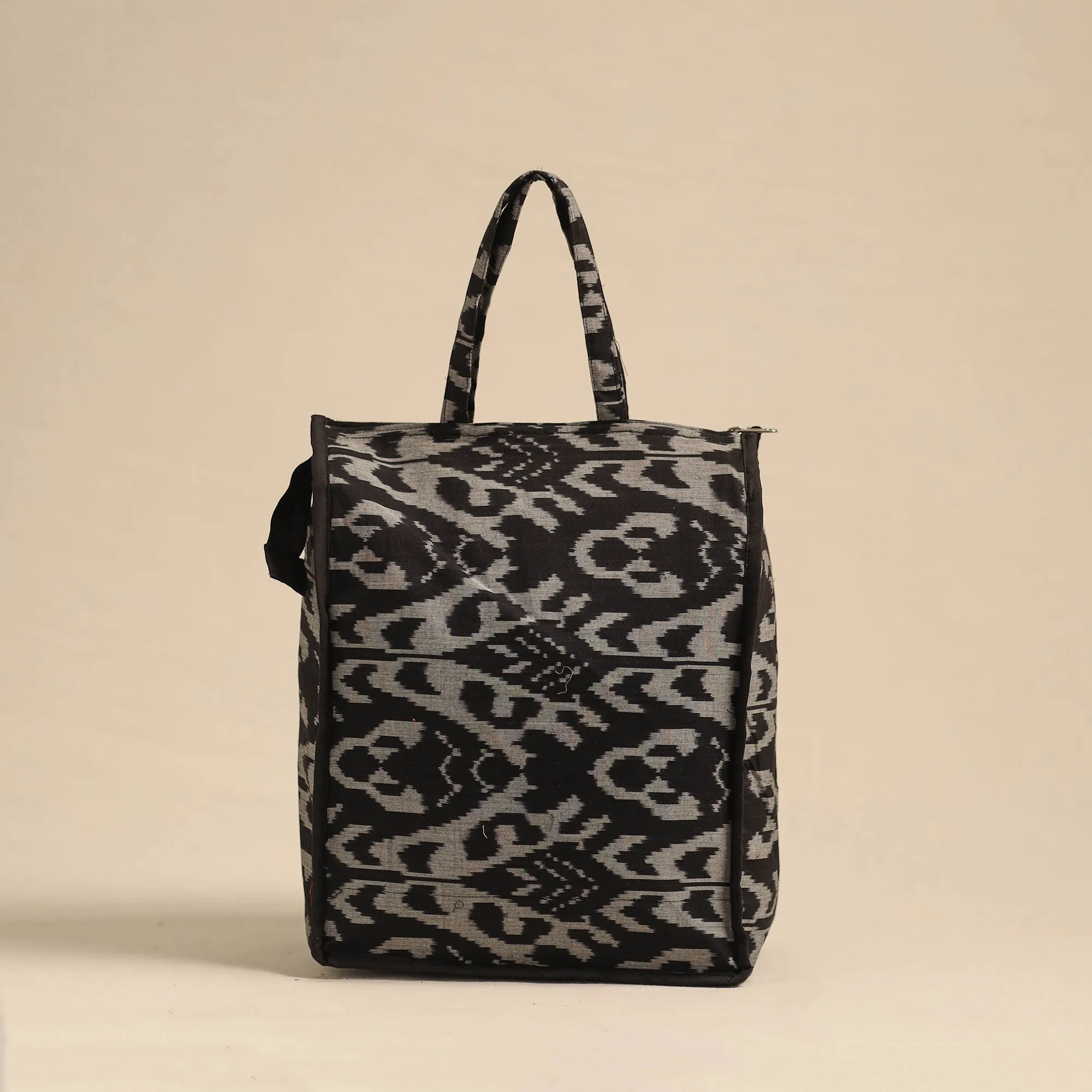 Black - Eco-Friendly Handmade Cotton Handbag for Women 23