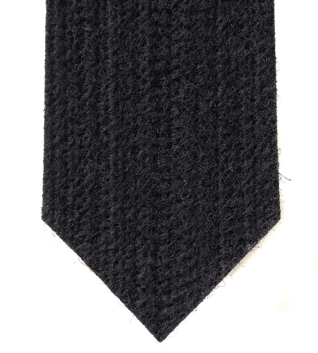 Black Industrial Felt Necktie