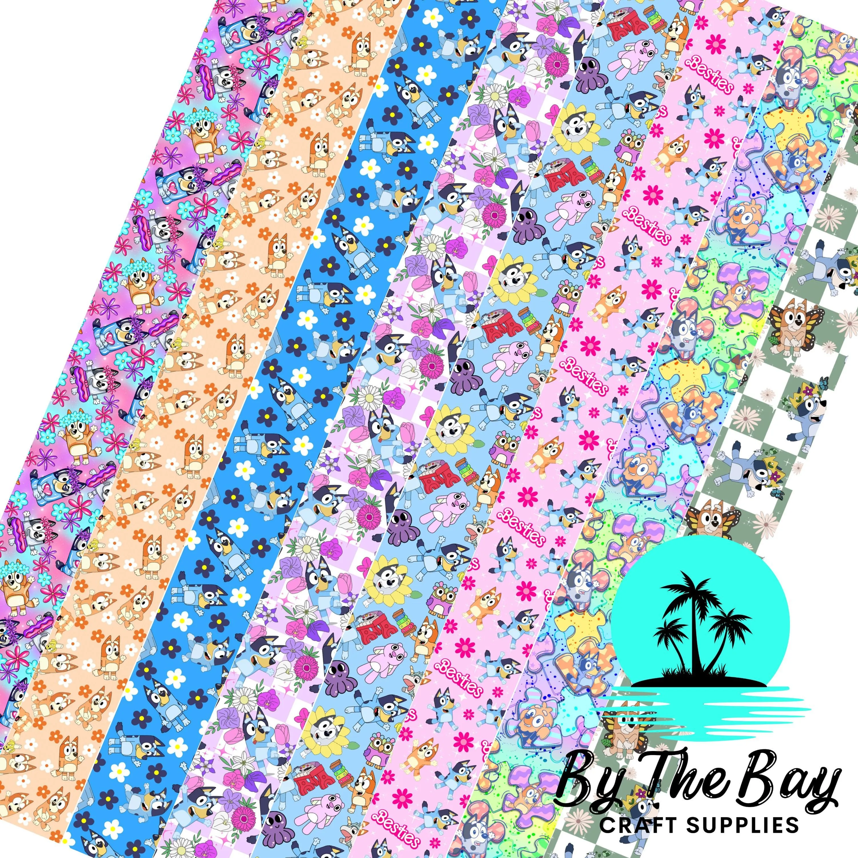 Blue Dog Mixed Fob Sheet