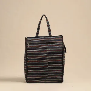 Blue - Eco-Friendly Handmade Cotton Handbag for Women 03