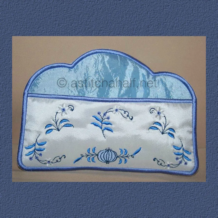 Blue Onion Cosmetic Bag