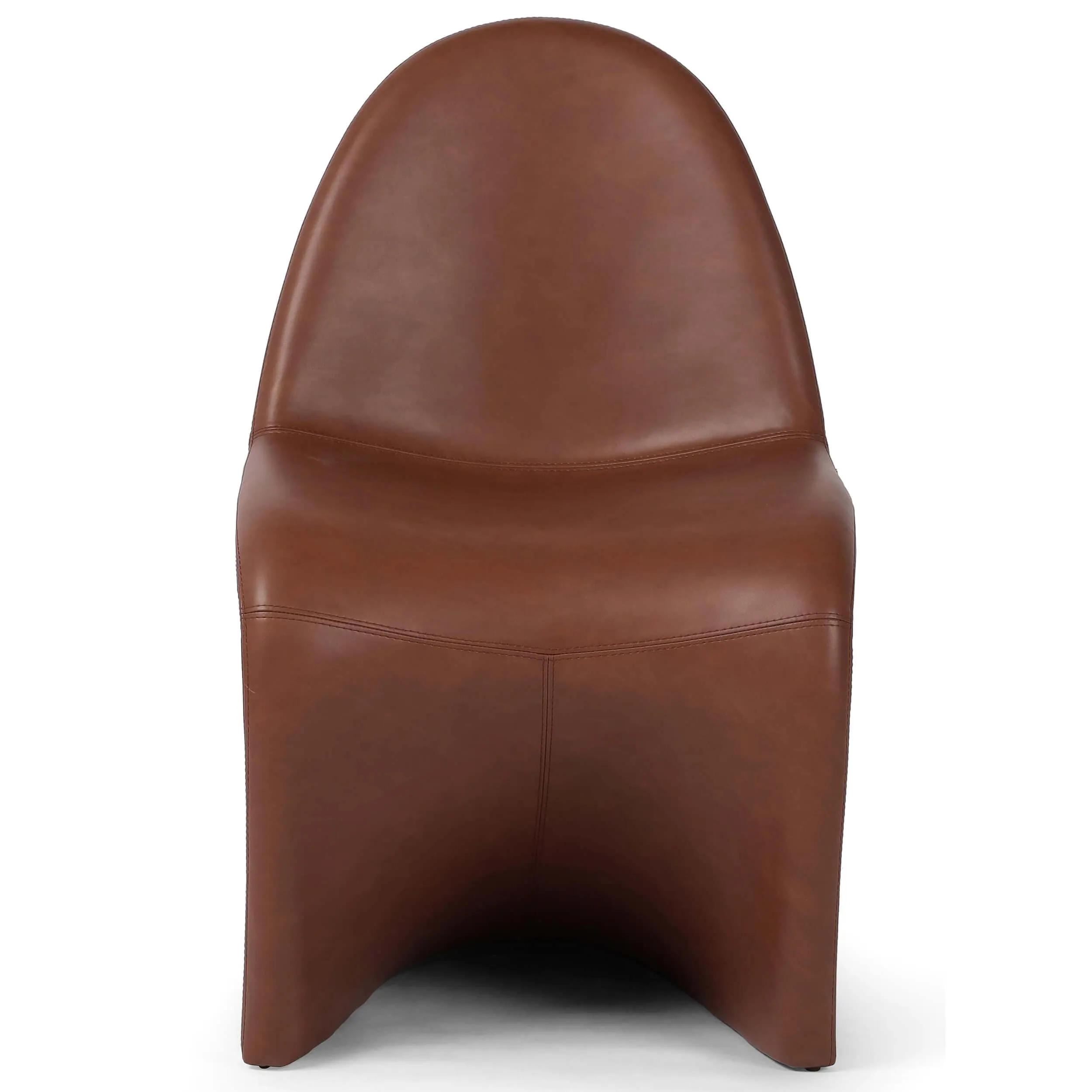 Briette Leather Dining Chair, Sierra Saddle, Set of 2
