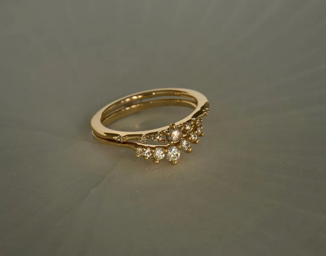 Brilliant Diamond Beacen Ring