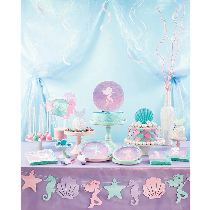Bulk Iridescent Mermaid Party Centerpieces (6 per Case)