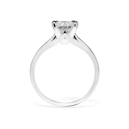 Caroline Ring 18K White Gold