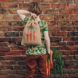Carrot Drawstring Bag