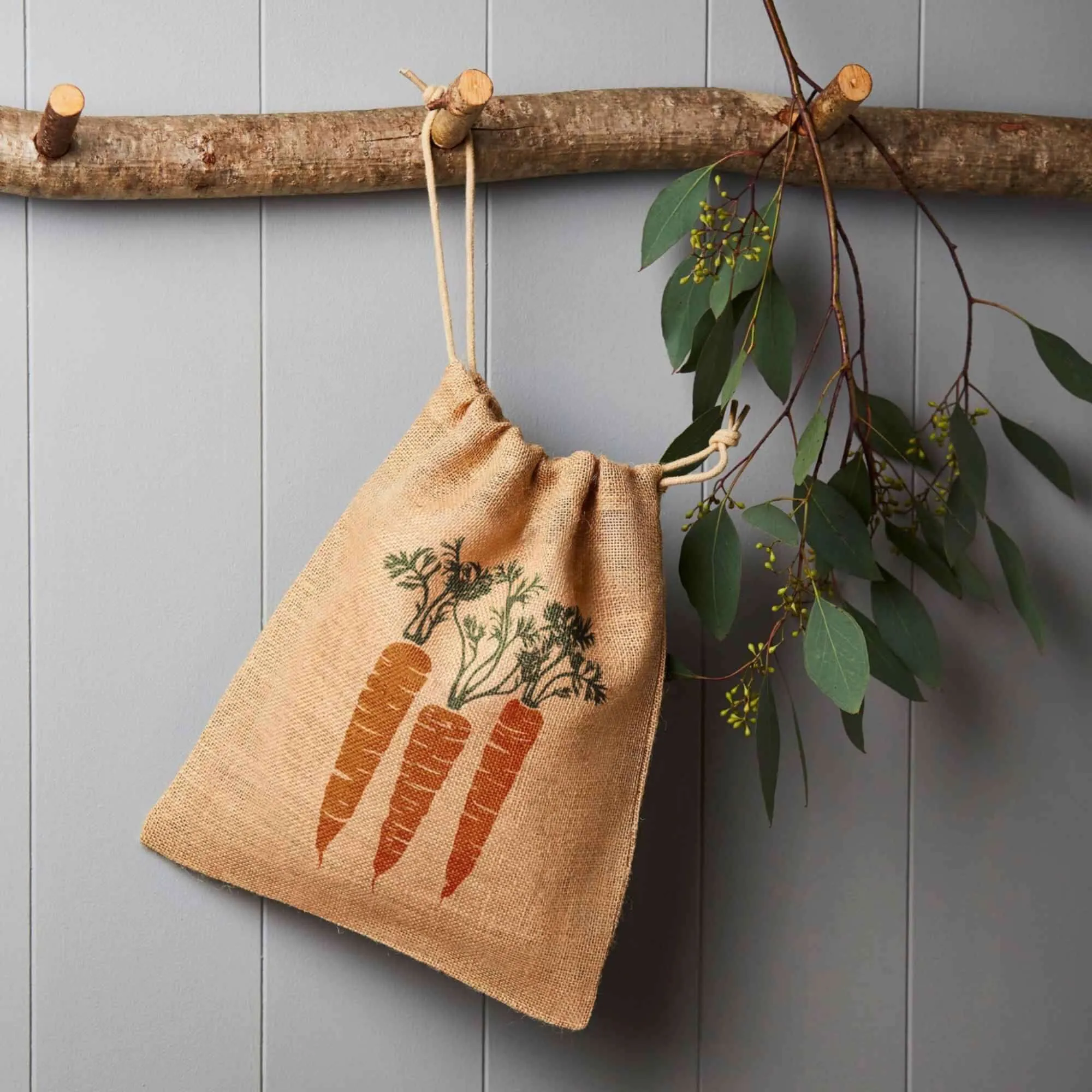 Carrot Drawstring Bag