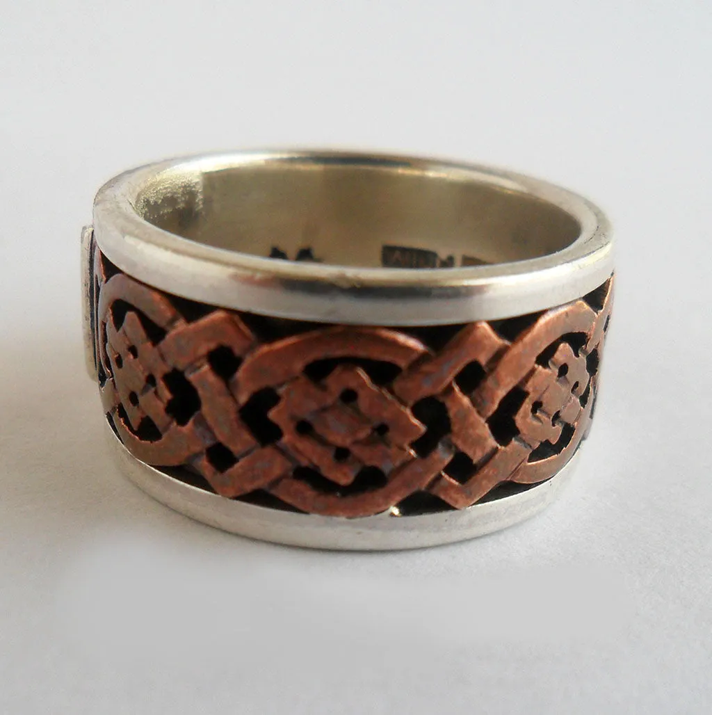 Celtic Copper Ring