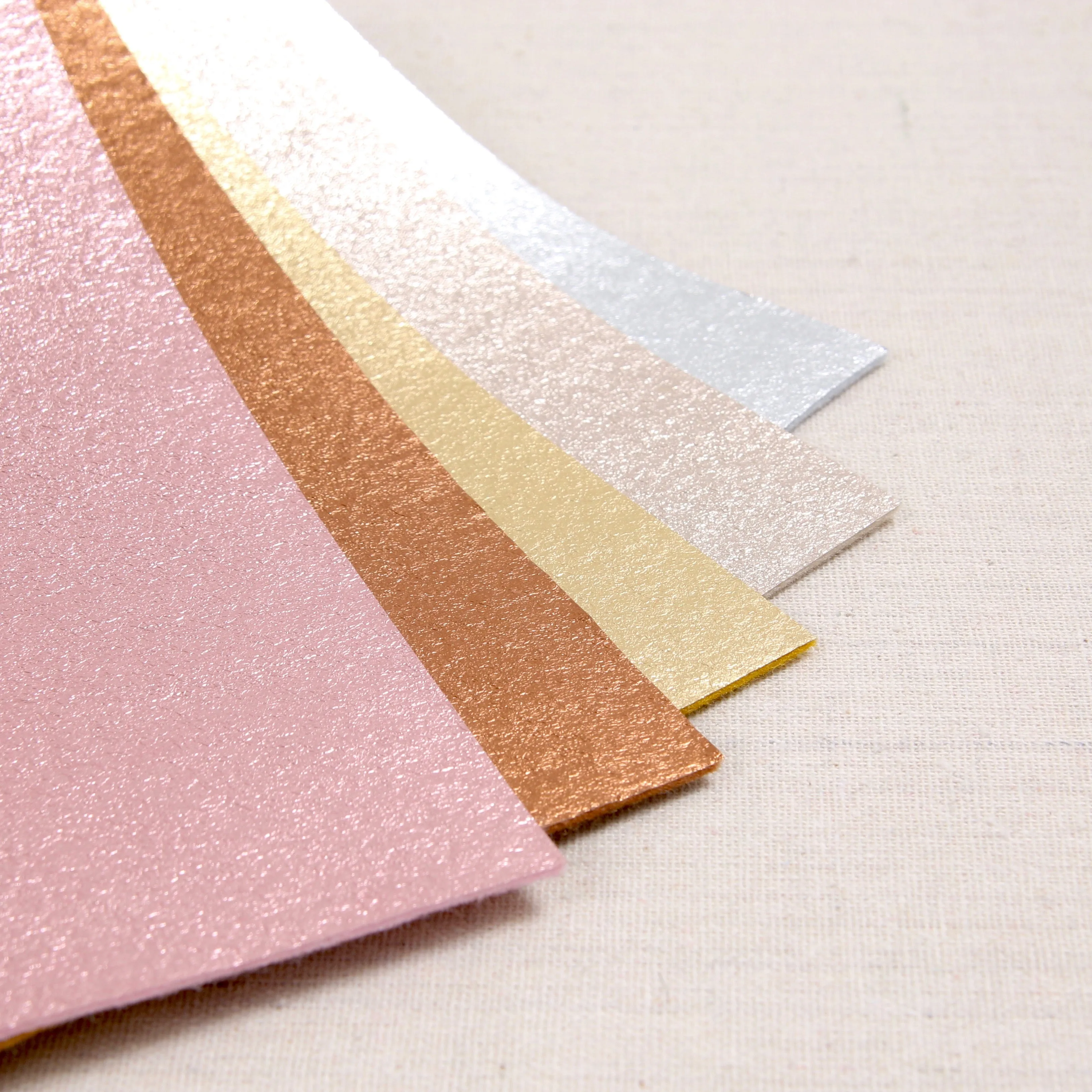 Cheshire Pink Metallic Felt, Limited Edition
