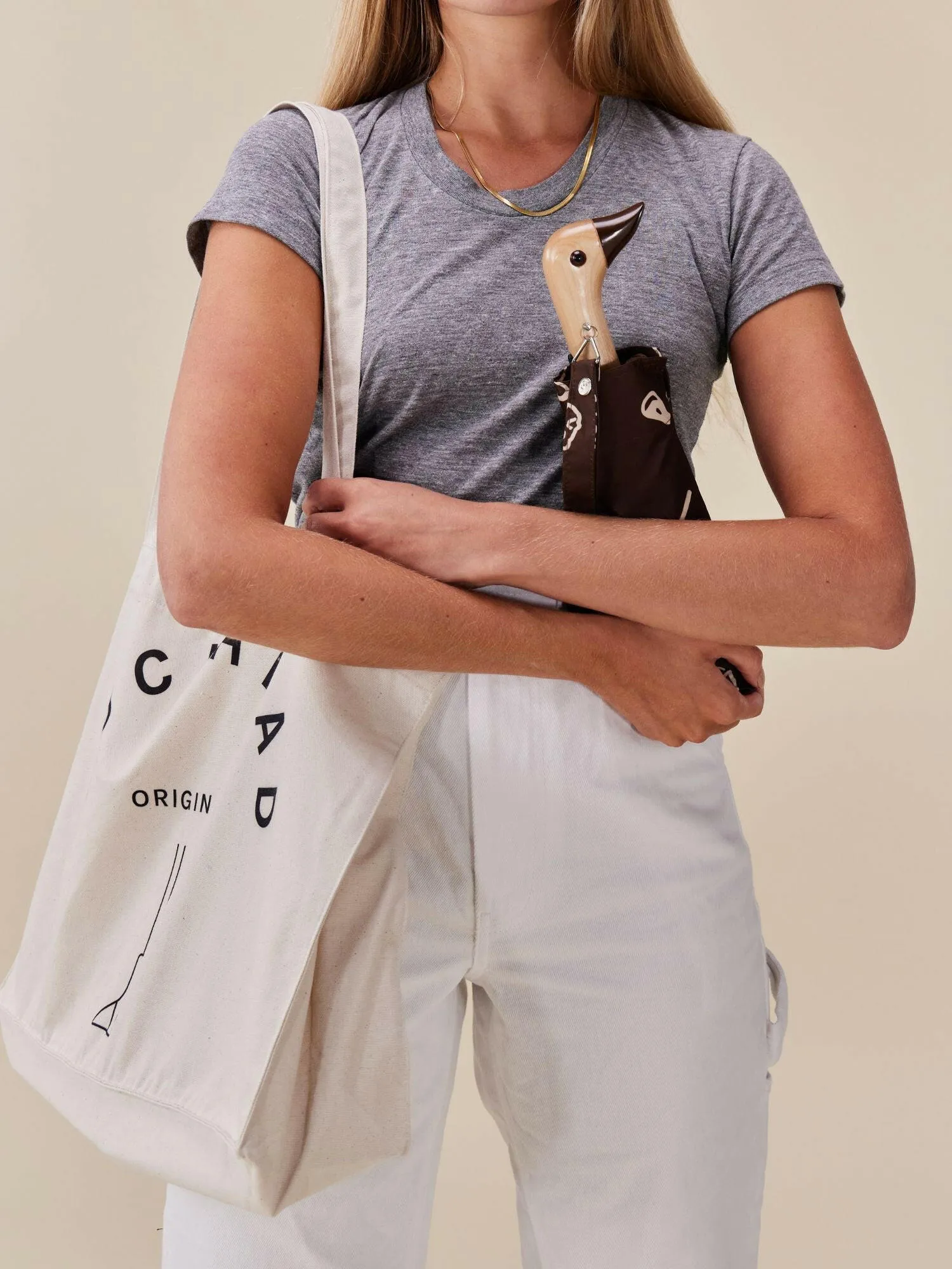 Chocolate Fruits & Shape Eco-Friendly Compact Duck Umbrella
