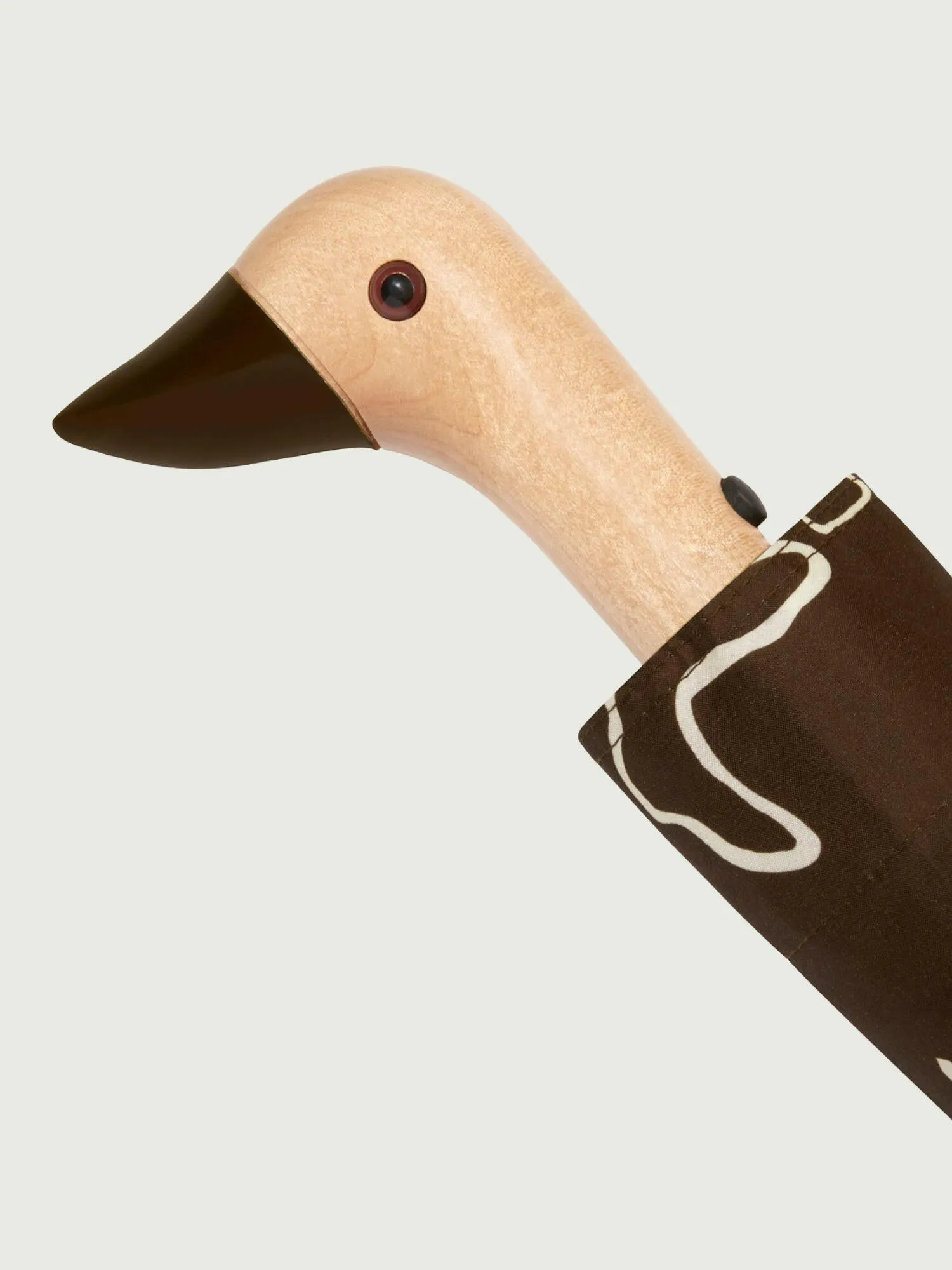 Chocolate Fruits & Shape Eco-Friendly Compact Duck Umbrella