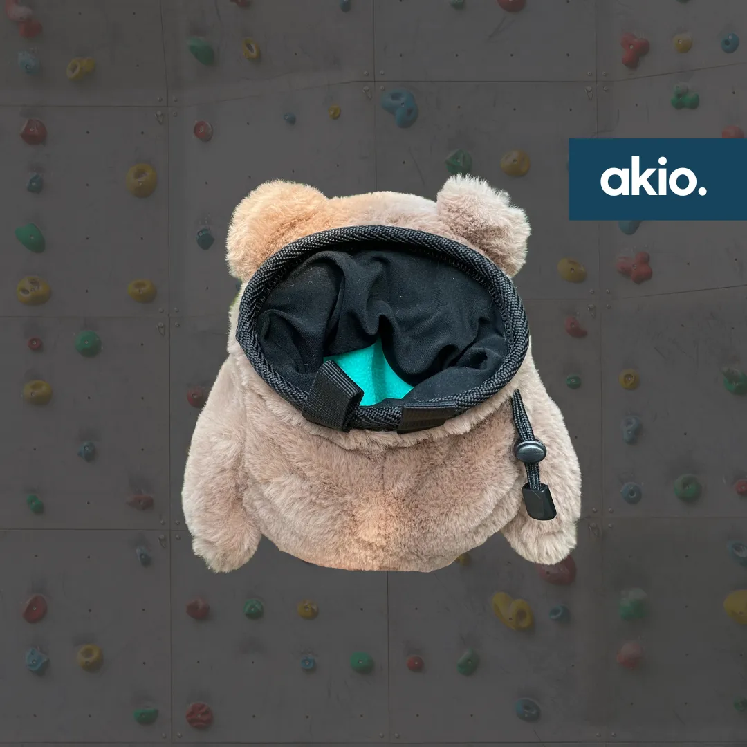 Chonky Teddy Bear Chalk Bag