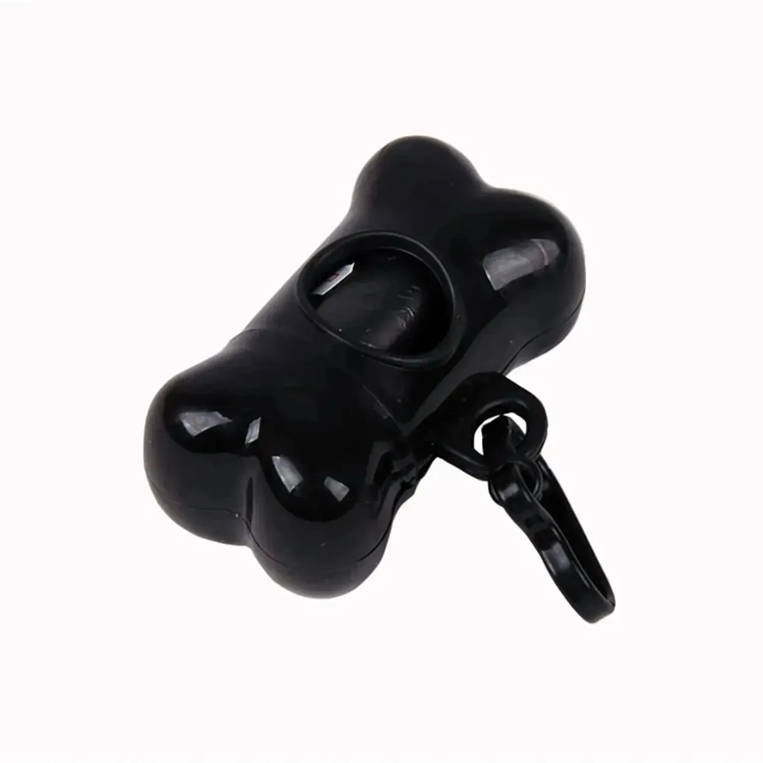 Convenient Dog Poop Bag Set with Dispenser & Leash Clip