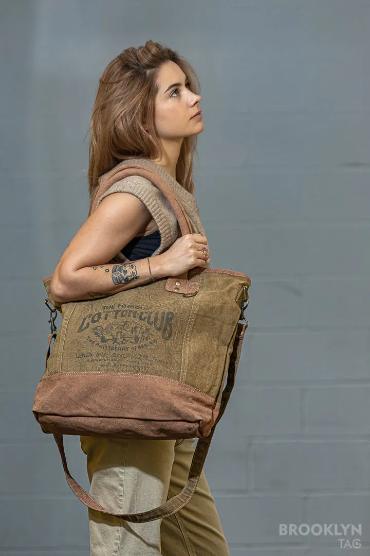 Cotton Club Tote Canvas Bag