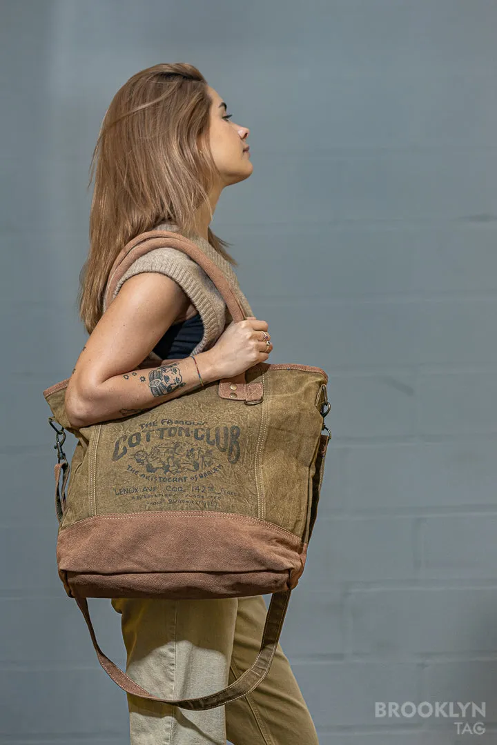 Cotton Club Tote Canvas Bag