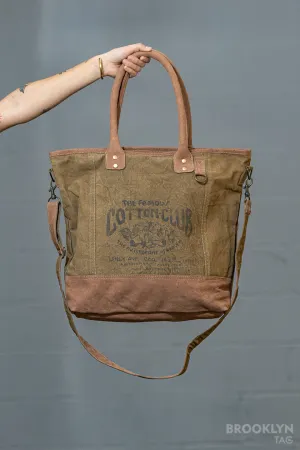 Cotton Club Tote Canvas Bag