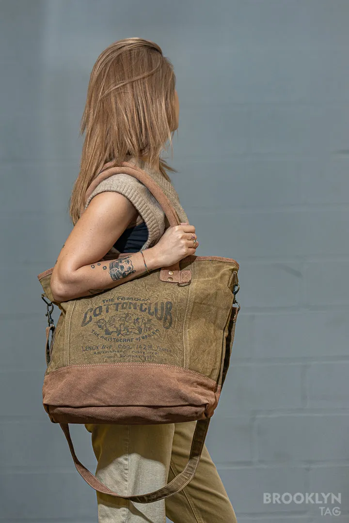 Cotton Club Tote Canvas Bag