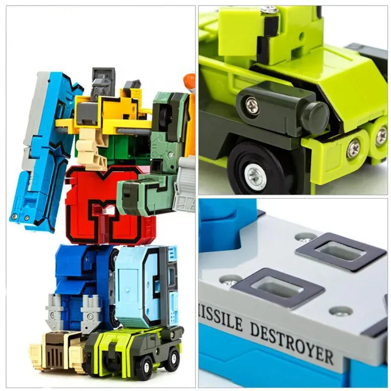 Creative DIY Block Set: Build Your Own Action Figure Adventure!