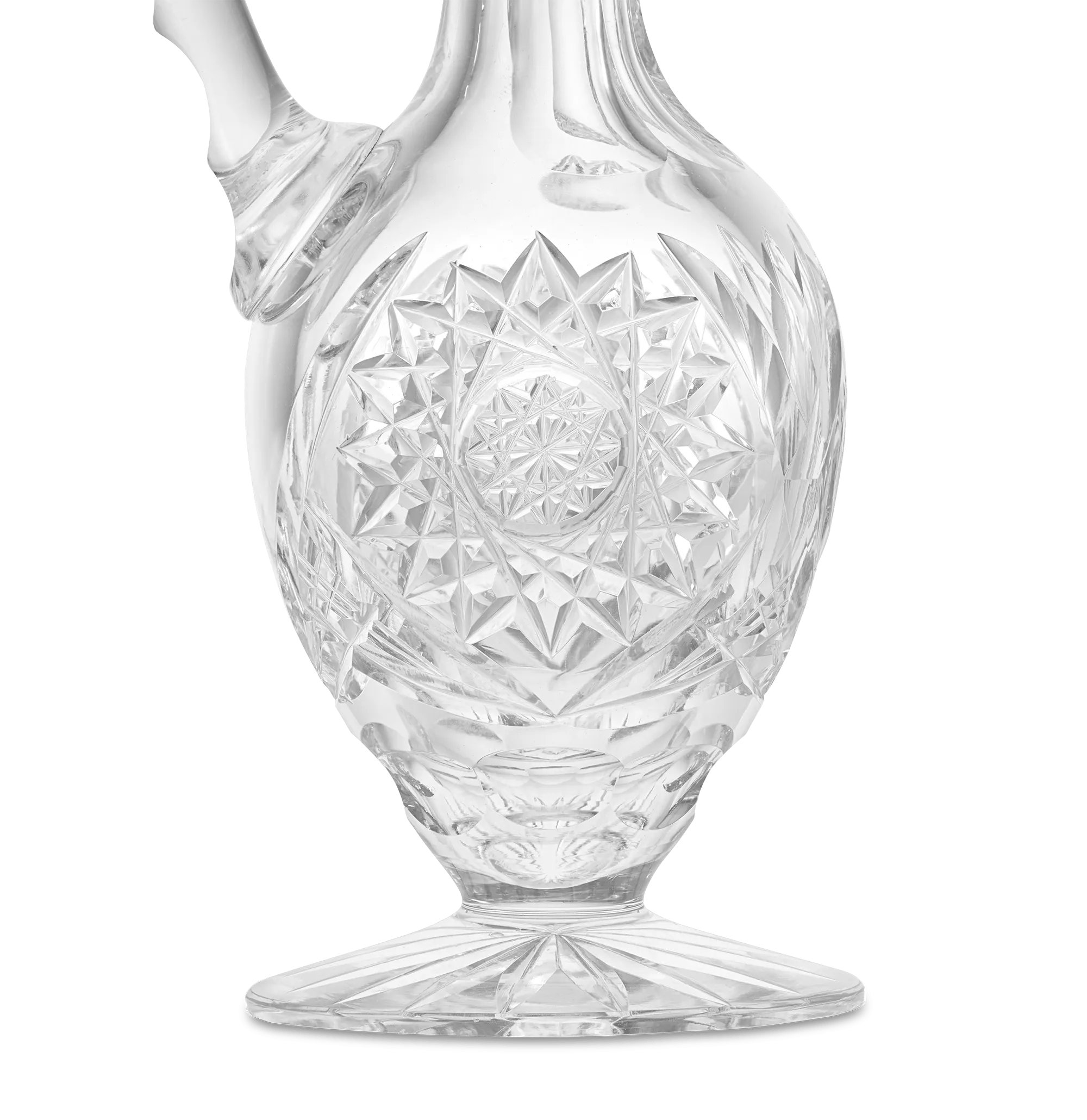 Cut Glass Cruet Bottle