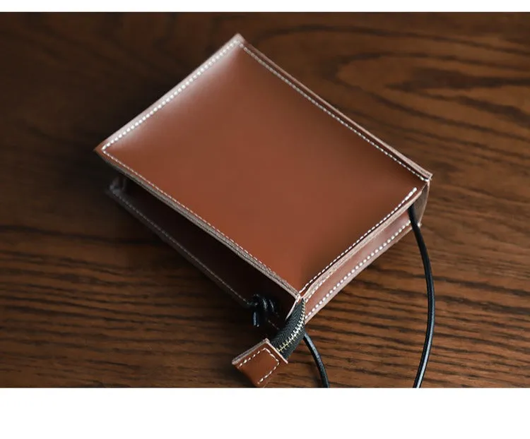 Cute Leather Phone Purse Women Side Bag Box Phone Crossbody Purse For Women