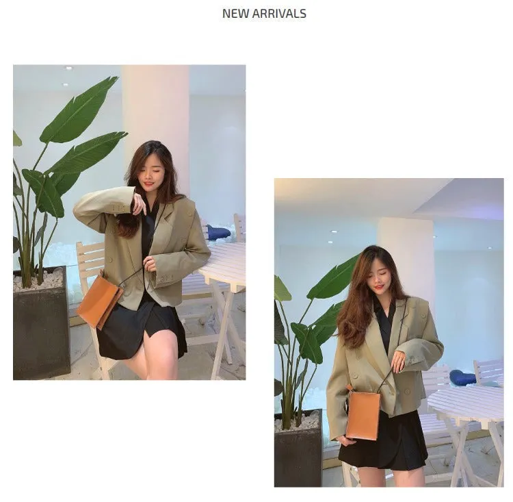 Cute Leather Phone Purse Women Side Bag Box Phone Crossbody Purse For Women