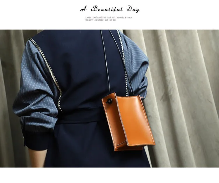 Cute Leather Phone Purse Women Side Bag Box Phone Crossbody Purse For Women