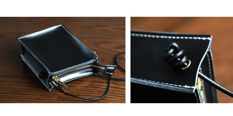 Cute Leather Phone Purse Women Side Bag Box Phone Crossbody Purse For Women