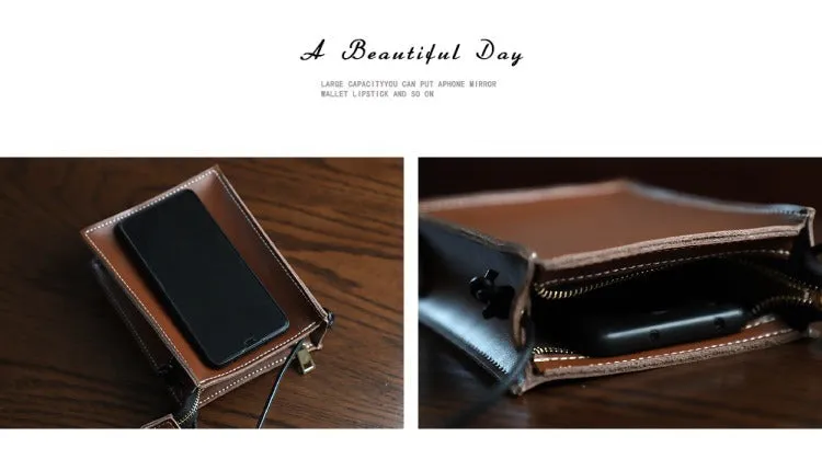 Cute Leather Phone Purse Women Side Bag Box Phone Crossbody Purse For Women